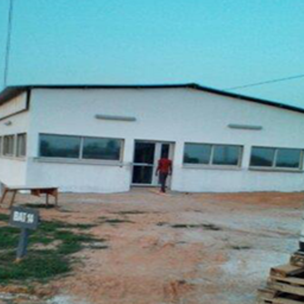 Construction du bureau administratif d’OLAM à Anuassué